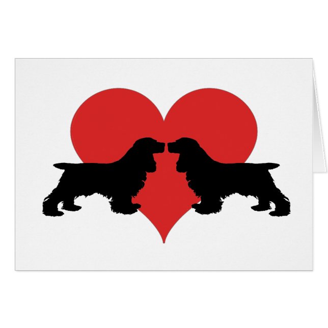 Cockerlove Hälsningskort (Framsidan Horizontal)