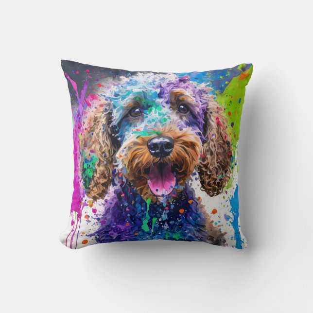 Cockerpoo Hund Kudde (Framsida)