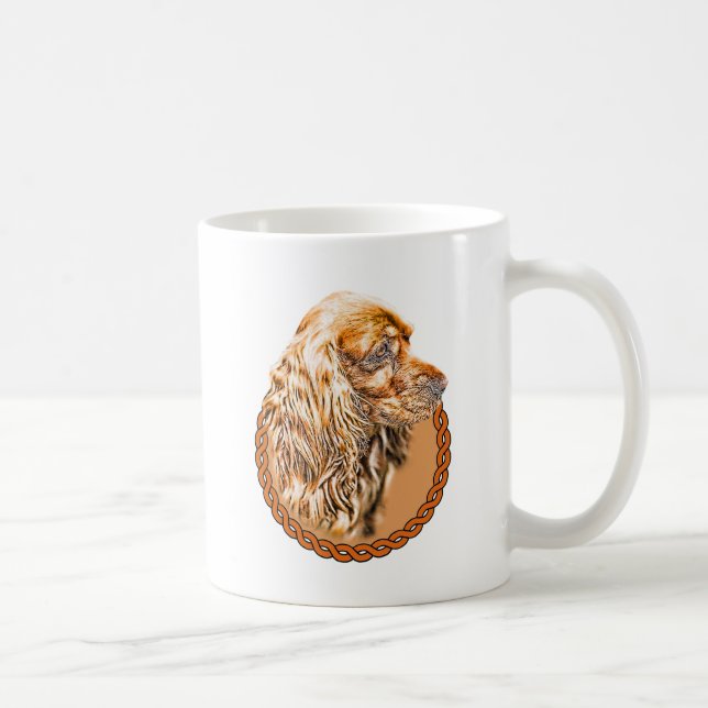 CockerspanielSpaniel 001 Kaffemugg (Höger)