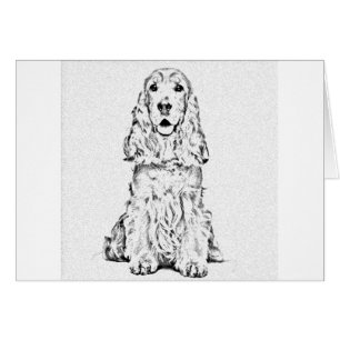 Cockerspanielspaniel Hälsningskort
