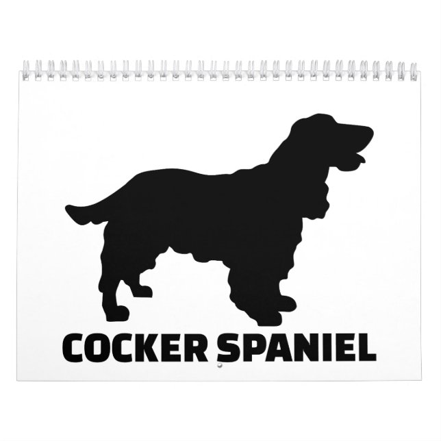 CockerspanielSpaniel Kalender (Omslag)