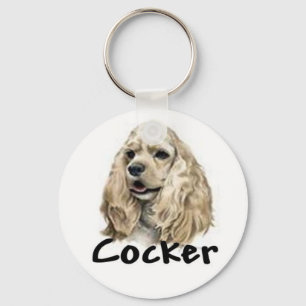 CockerspanielSpaniel Nyckelring