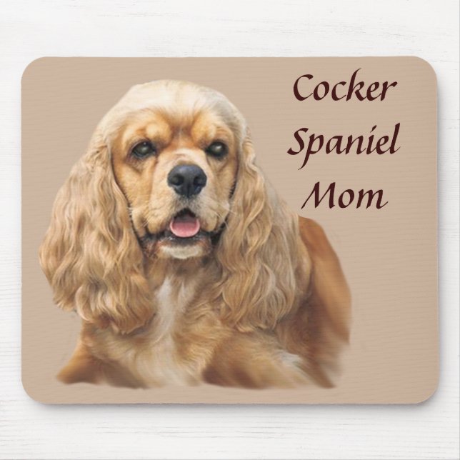 CockerspanielSpaniel precis förtjusande Mousepad Musmatta (Framsidan)