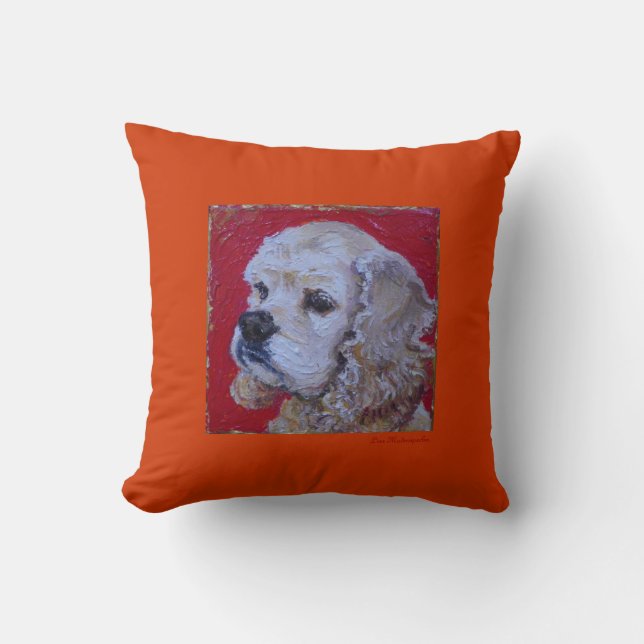 CockerspanielSpanieldekorativ kudde (Framsida)