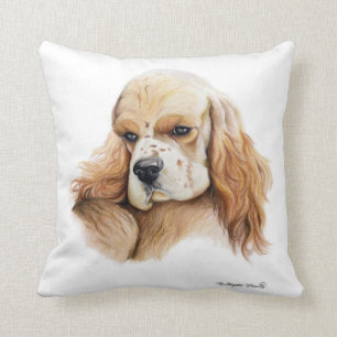 CockerspanielSpanieldekorativ kudde