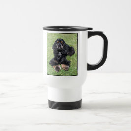 CockerspanielSpanielfoto på travel mug Resemugg