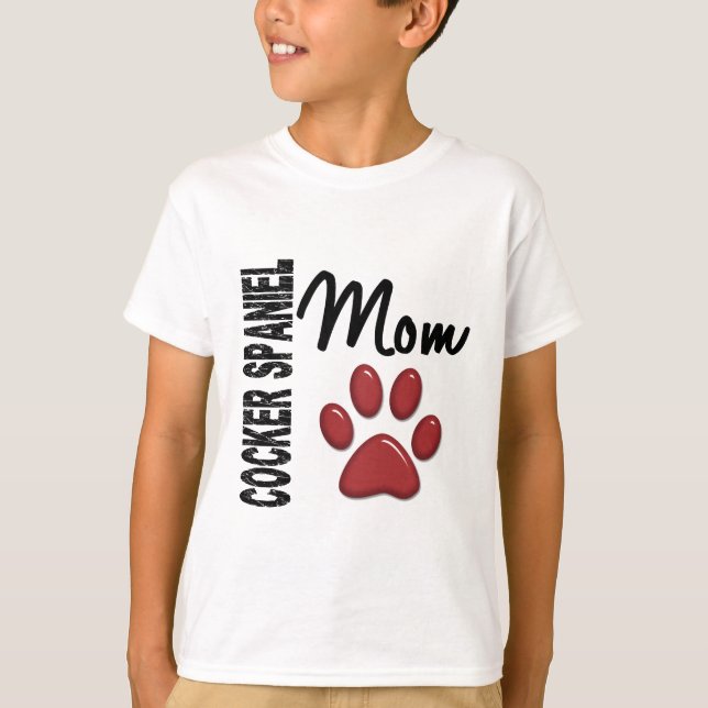 CockerspanielSpanielmamma 2 Tee (Framsida)