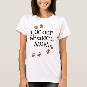 CockerspanielSpanielmamma för hundmammor T-shirt