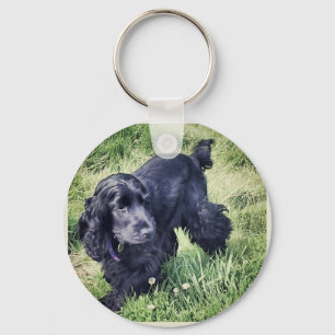 CockerspanielSpanielvalp Nyckelring