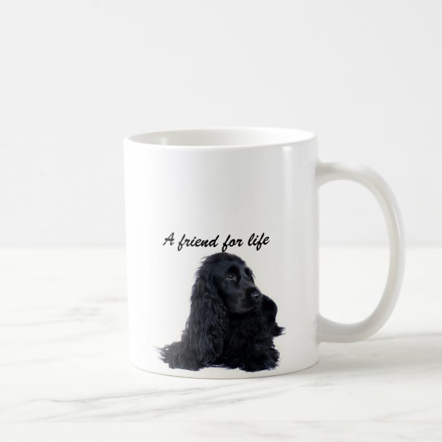 CockerspanielSpanielvänskap Kaffemugg (Höger)