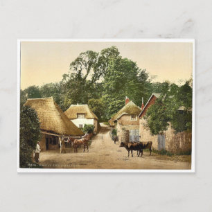 Cockington Forge, Torquay, England Classic Photoch Vykort