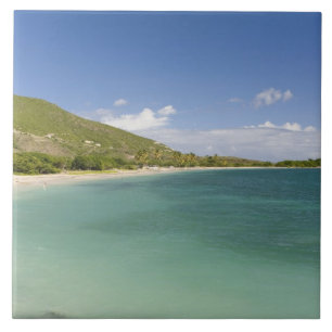 Cockleshell Bay, sydöstra halvön, St Kitts, Kakelplatta