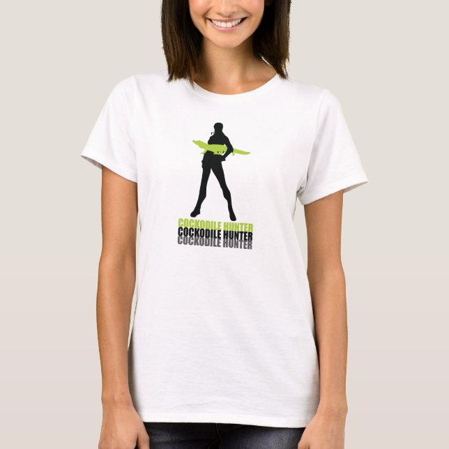 Cockodile jägare t-shirt (Framsida)