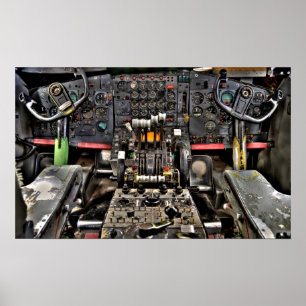 Cockpit Controls Poster