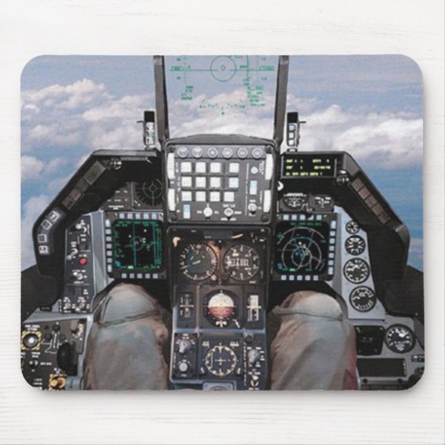cockpit f16 musmatta (Framsidan)