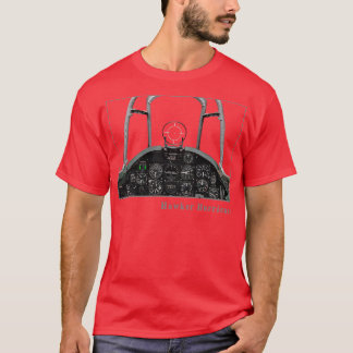 Cockpit Instruments Hurricane fighter Aviation WW2 T Shirt