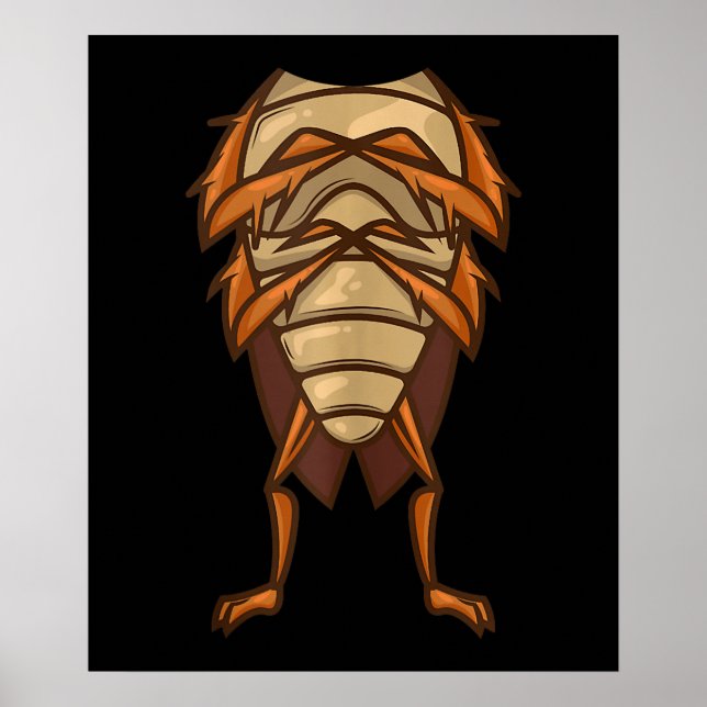 Cockroach Costume Halloween Easy Cosplay Poster (Framsidan)