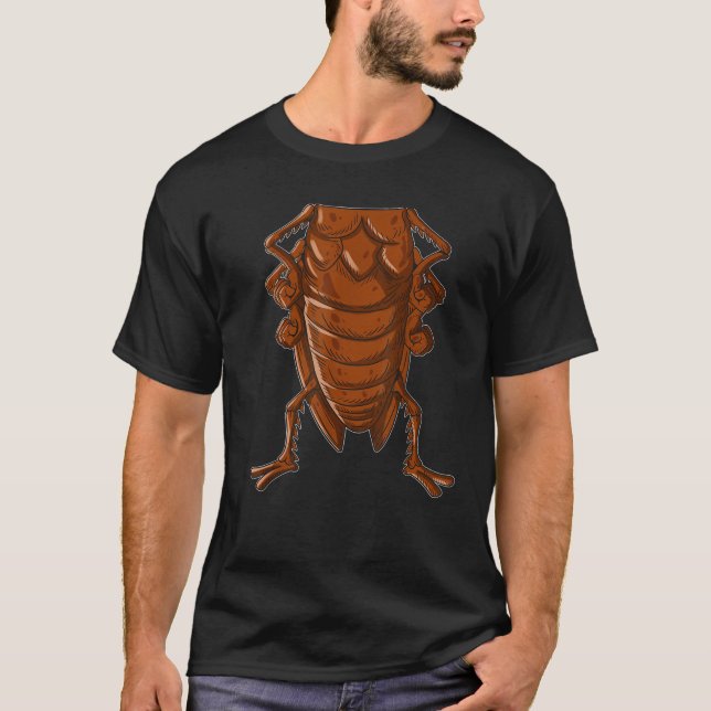 Cockroach Costume Halloween Outfit Funny Waiting C T Shirt (Framsida)