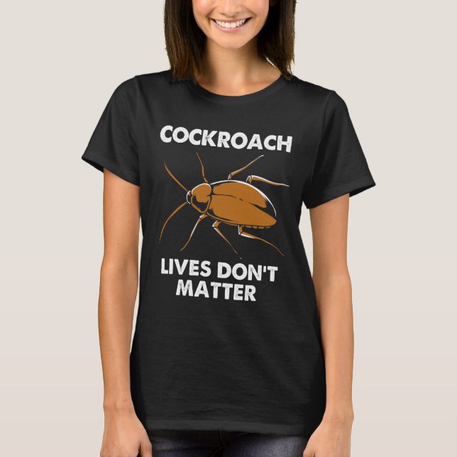 Cockroach Lena Lves der Matter Finge Cockroach T Shirt (Framsida)