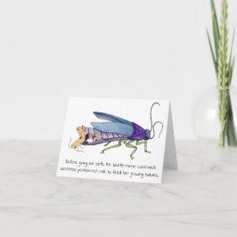 Cockroach Mors dag Card Kort