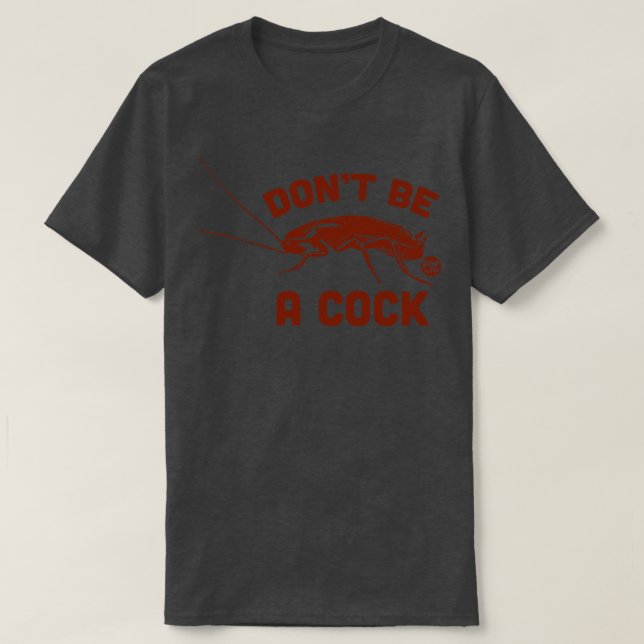 COCKROACH T SHIRT (Design framsida)