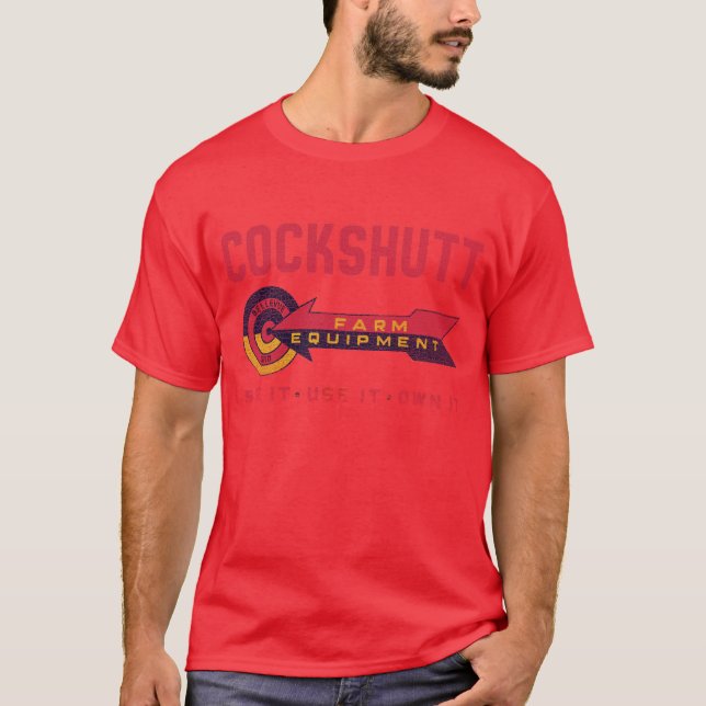 Cockshutt Vintage Farm-utrustning T Shirt (Framsida)