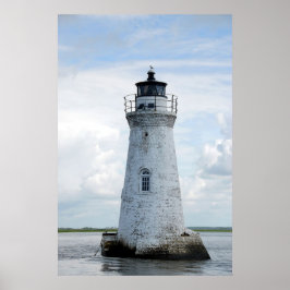 Cockspur Island fyr Poster