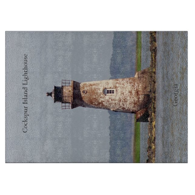 Cockspur Island fyr, styckningsdel (Framsidan)