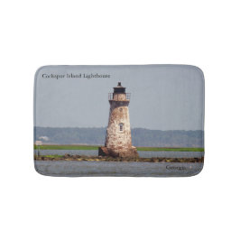 Cockspur Island Lighthouse bathmat Badrumsmatta