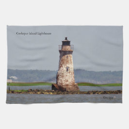 Cockspur Island Lighthouse kökshandduk