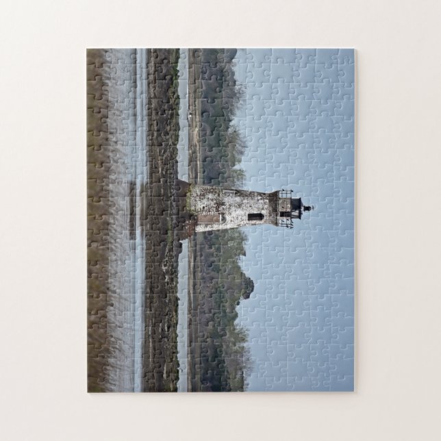 Cockspur Lighthouse på en Pussel (Vertikal)