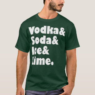 Cocktail Älskare Gift Bartender för Cocktails Vodk T Shirt
