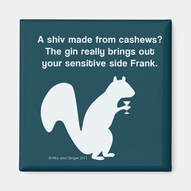 Cocktail-bekännelser med ekorren magnet (Framsidan)