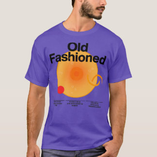 Cocktail-blandning för huset pub quotOld Fashio T Shirt