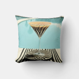 Cocktail Designer Påstående Zebra Thmet Pillow Kudde