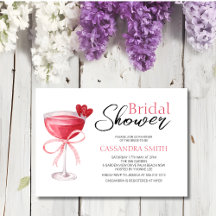 Cocktail Drink Chic Rosa Bow Möhippa