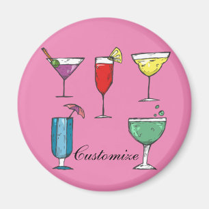 Cocktail Drink-sortering Thunder_Cove Magnet