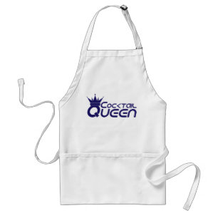 Cocktail drottning Apron Förkläde
