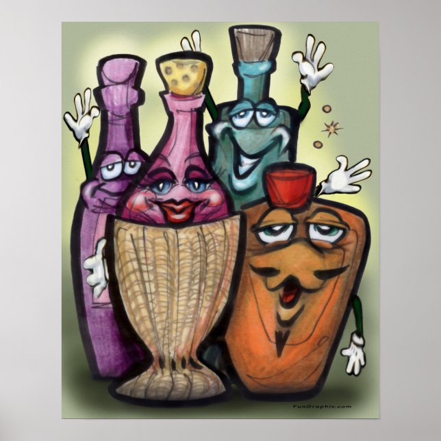 Cocktail Gang Poster (Framsidan)