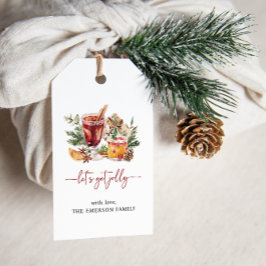 Cocktail Gift-Märkre Presentetikett