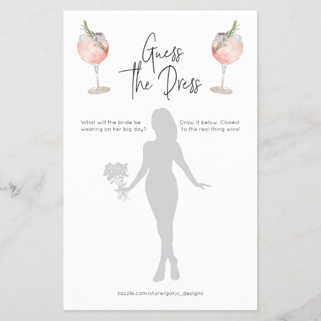 Cocktail Gissa Möhippan Dress Flygblad (Framsidan)