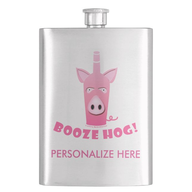 COCKTAIL HIP FLASK - SUPSPRITSHOG FICKPLUNTA (Framsidan)
