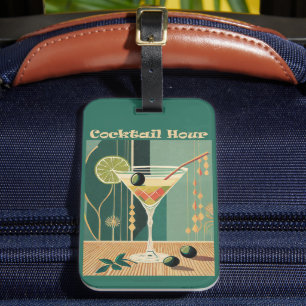 Cocktail Hour Mid Century Modern Martini Bagagebricka
