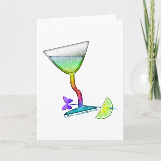 COCKTAIL KORT - FJÄRIL MARTINI (Framsida)