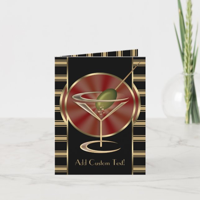 Cocktail Lounge Kort (Framsida)