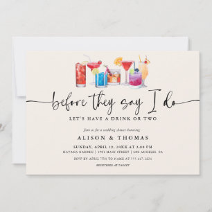 Cocktail-Möhippa   FÖRLOVNINGSFEST Inbjudningar