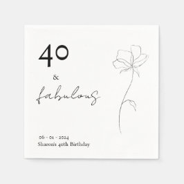 Cocktail Napkin | Customizable Event Pappersservett