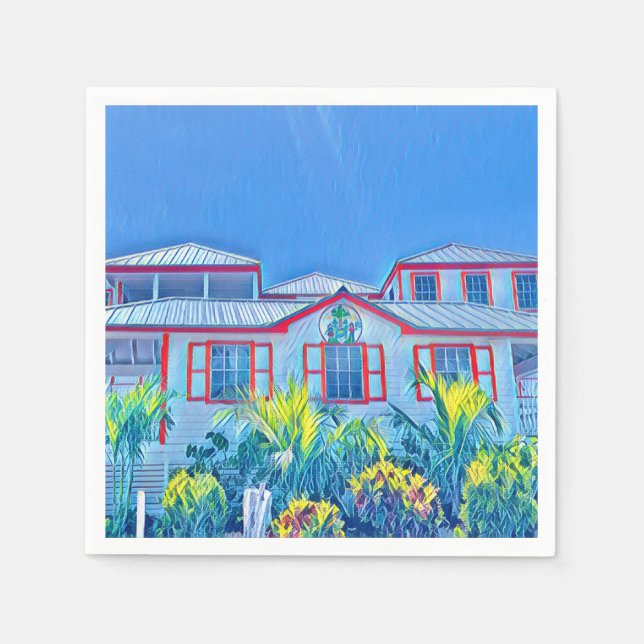 Cocktail Napkin- Hope Town Primary School- 2021 Pappersservett (Framsidan)