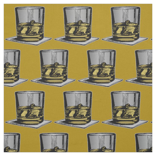 Cocktail- och Napkin-design Tyg (Provkarta)