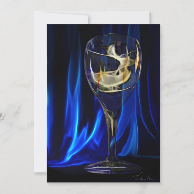 COCKTAIL-partiinbjudan Inbjudningar (Framsida)